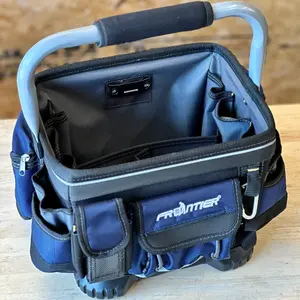 Frontier (FR-23009) 10 in. Open Tote Tool Bag with Rotating Handle