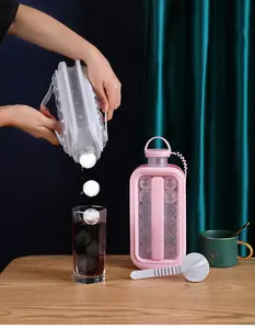 Ice Ball Maker 2-In-1 Cold Water Bottle