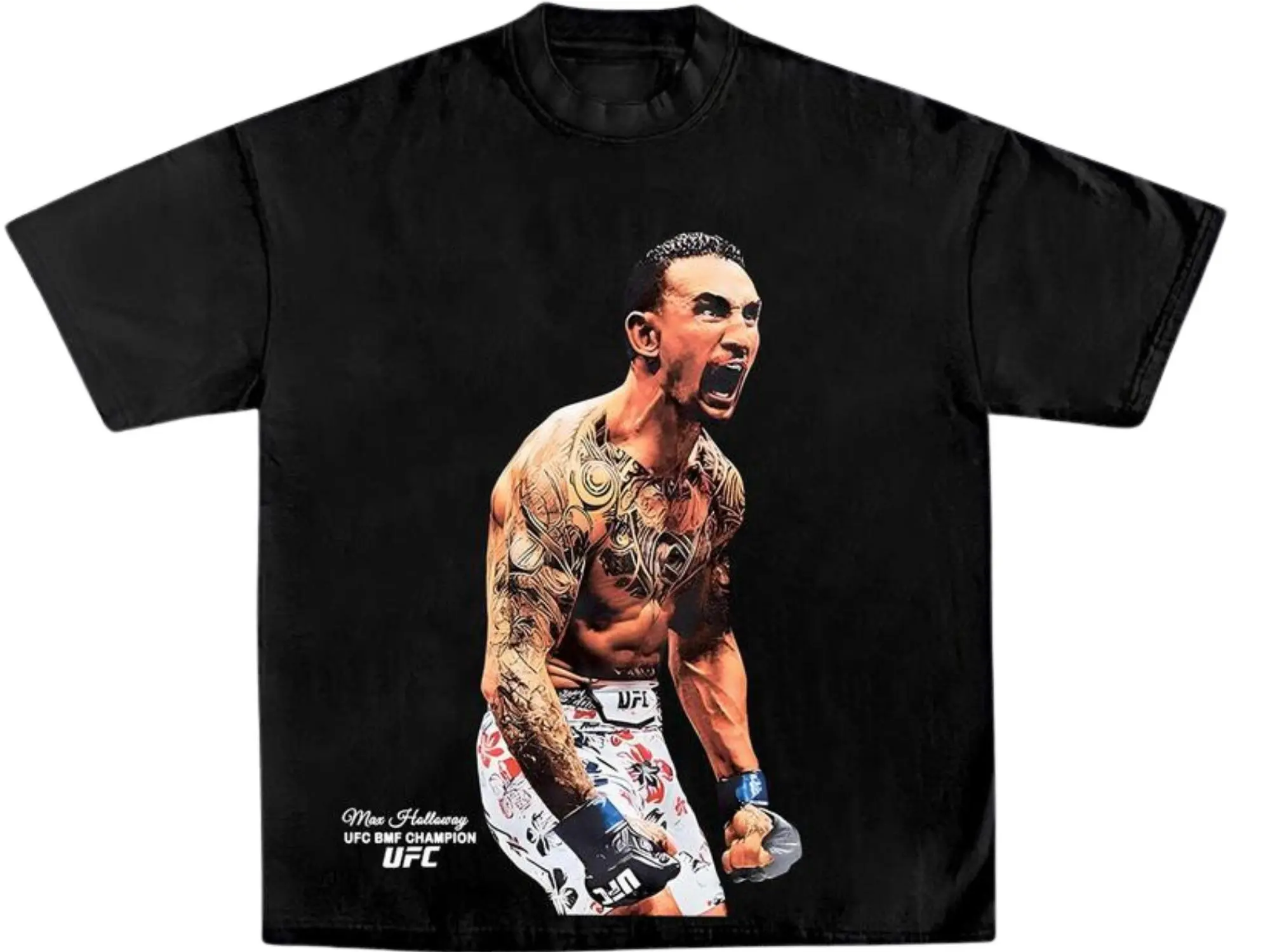 UFC Max Holloway BMF Champion T-Shirt , Trending Sports Shirt, Vintage Boxing Style, Gift For Fans. Sweatshirt, Hoodie, Comfort Colors