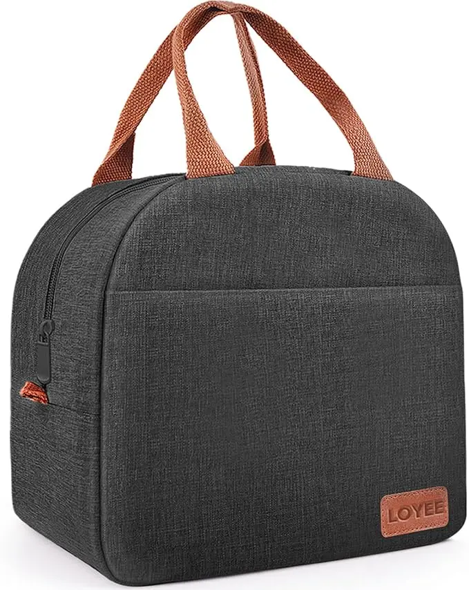Lunch Bag Lunch Box for Women & Men, Large Capacity Insulated Lunch Bag for Adult, Leakproof Reusable Lunch Tote Bags for Work/Office/Travel/Picnic