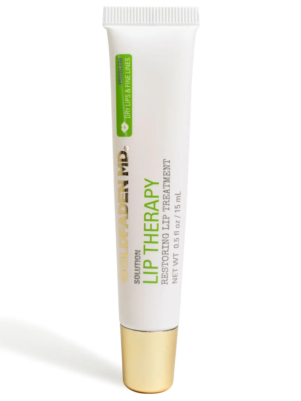 GOLDFADEN MD Lip Therapy Hyaluronic Peptide Moisturizer - Hydrating Formula for Smooth Skin Comfort & Hydration Rejuvenating Moisture Skincare - Hydrate