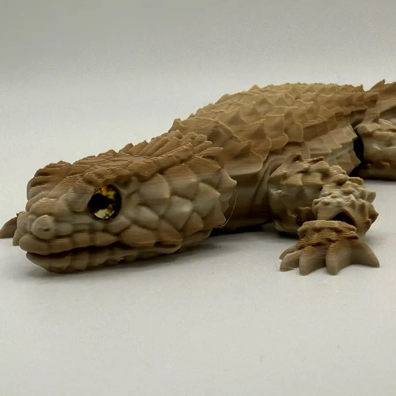 Articulated Armadillo Gecko – 9 Inches Long