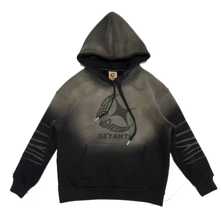 [GEYATU] 786 Fleece-Lined, Thick, Long-Sleeve Printed Hooded Sweatshirt for Couples – Thick, Hooded, Printed Fashion Item