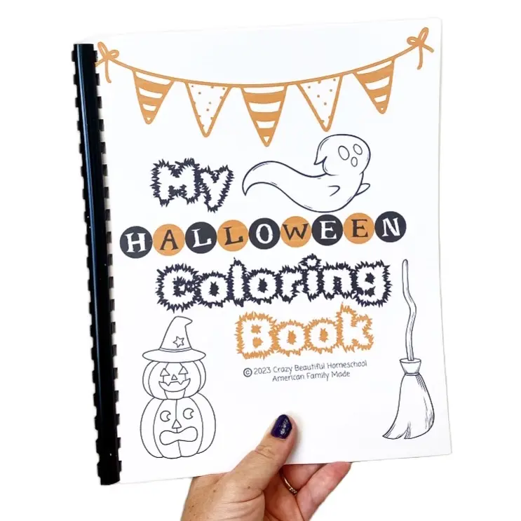 Halloween activity book. 31 days of Halloween coloring pages., Halloween Crafts, Art And Crafts