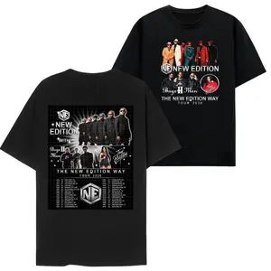New Edition Tour 2026 Shirt – Boyz II Men & Toni Braxton Concert Tee, The New Edition Way Tour Dates Shirt, Vintage Music Tour T-Shirt Fan Merch