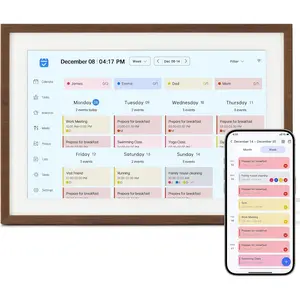 10.1 Inch Digital Calendar,   Calendar with   Screen - Digital Family Planner with Chore Chart, Meal Planner & Photo Frame, Multi-Calendar Sync