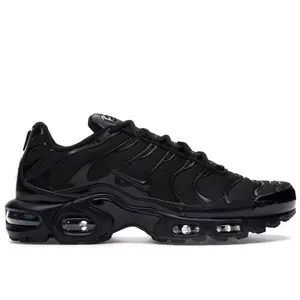 Nike Men's Air Max Plus Triple Black Running Shoes, from StockX