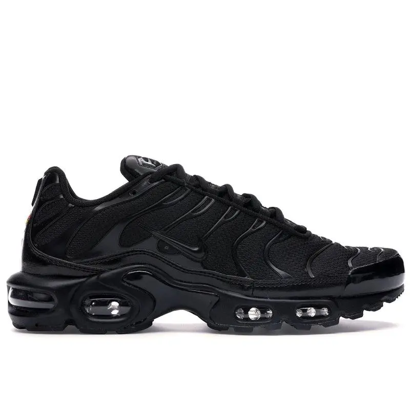 Nike Men's Air Max Plus Triple Black Running Shoes, from StockX Nike Men's Air Max Plus Triple Black Running Shoes, from StockX