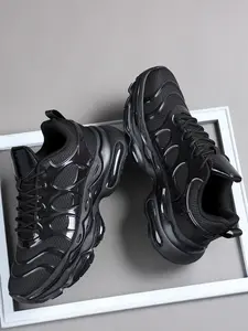 New Men's Casual Sports Shoes, Athletic Running Shoes, Fashionable Comfort Outdoor Running Trainers, Lightweight Breathable Low Top Sneakers for All Seasons