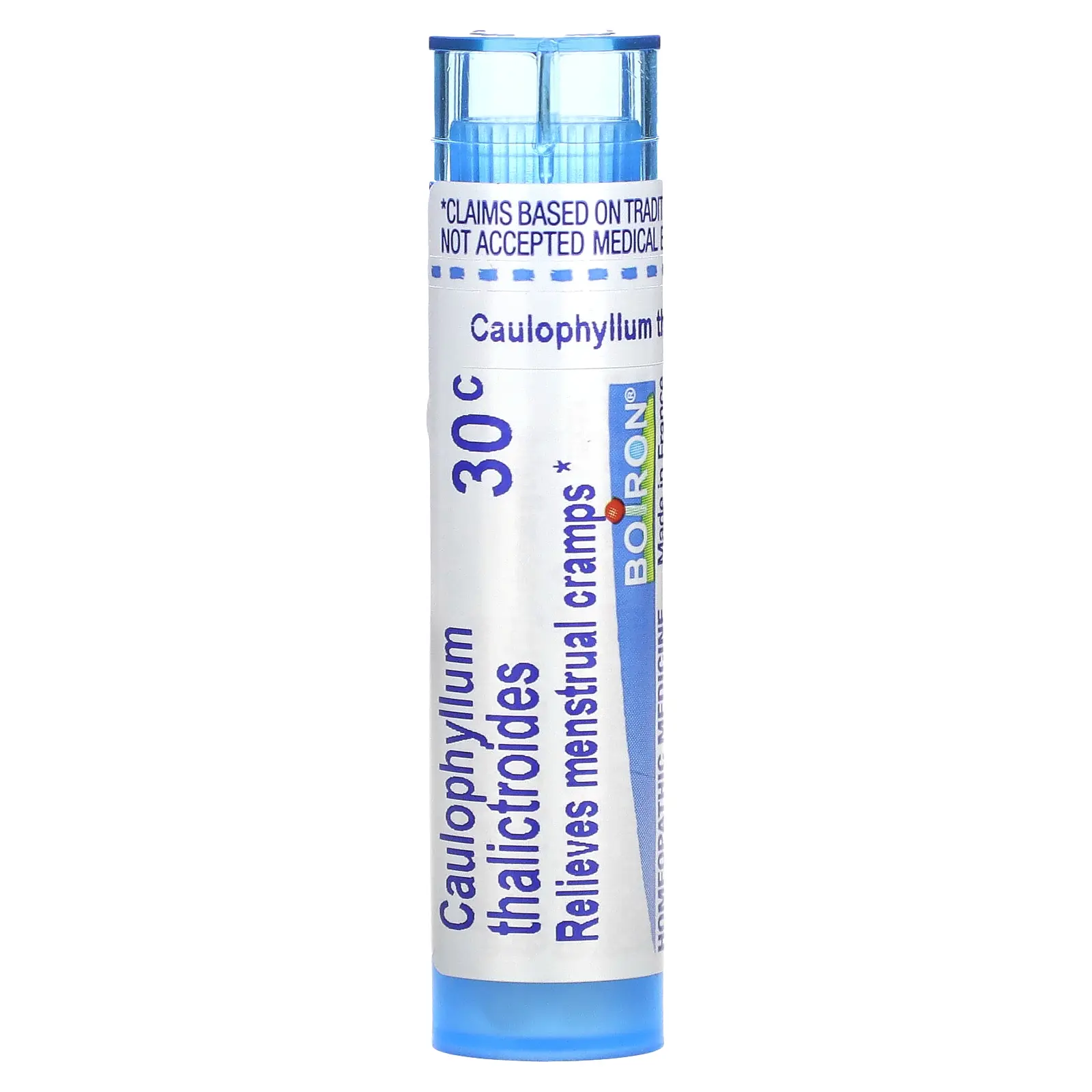 Boiron Caulophyllum Thalictroides, 30C, Cramp Relief, Approx 80 Pellets