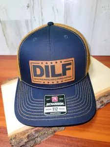 Devoted, Involved, Loving, Father Premium Hat - Richardson 112 Trucker Hats- Men's Accessories - Father's Gift - Men's Gift - Gift For Dad mens stylish hats