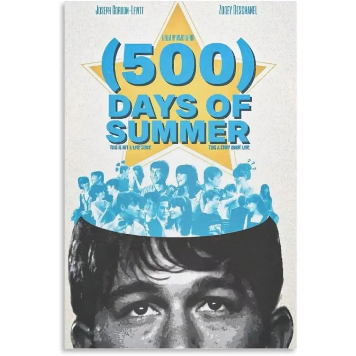 500 Days of Summer Movie Posters 3 Living Room Printing Oil Painting Interior Decoration Poster