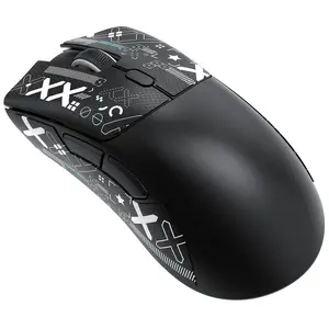 ATTACK SHARK Wireless Gaming Mouse, Ultra-light Mouse, Wireless Mousewith Anti-slip Stickers, Supports BT/2.4G Wireless/Wired Three Connection Modes, Gaming Accessories