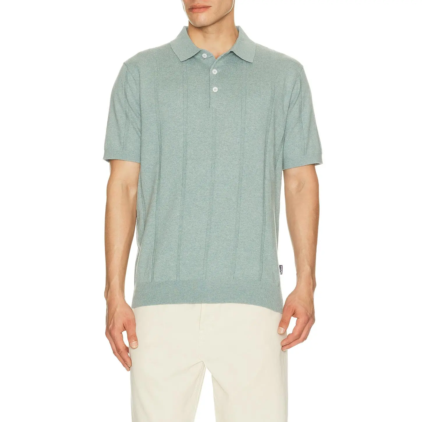 Barbour Wellburn Knitted Polo in Slate