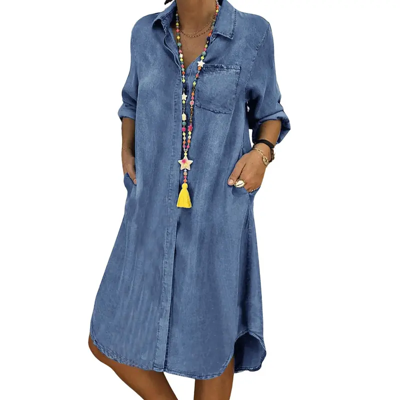 quiz denim dress - TikTok Shop