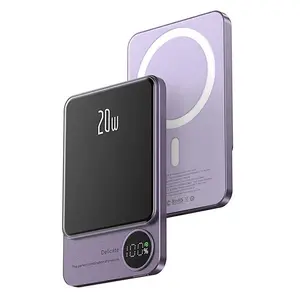 10000mAh Magnetic Wireless Charger Power Bank Battery Pack for IPhone 15/14/13/12, 22.5W Wireless Charging Compact and Portable Digital Display Mobile Phone Power Bank without Charging Cable