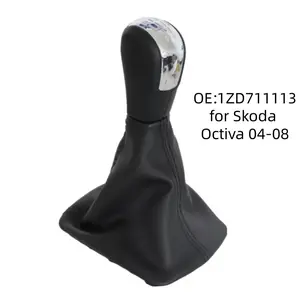Adapted to FOR Skoda Mingrui 04-19 gear lever dustproof cover gear shift lever leather cover gear handle manual