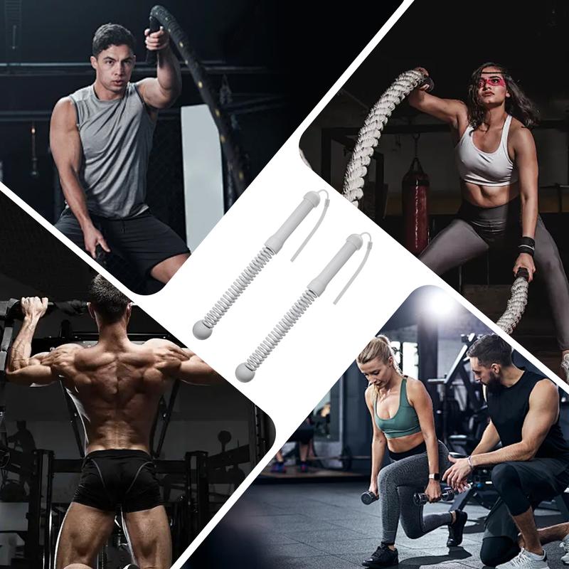 Weighted Cordless Battle Ropes – Ropeless Home Gym Training Equipment ...