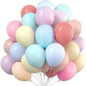 50pcs Blue Balloons, 12.5cm Colorful Latex Balloons (, Blue, ), Perfect for Birthdays, Weddings, Anniversaries, Parties