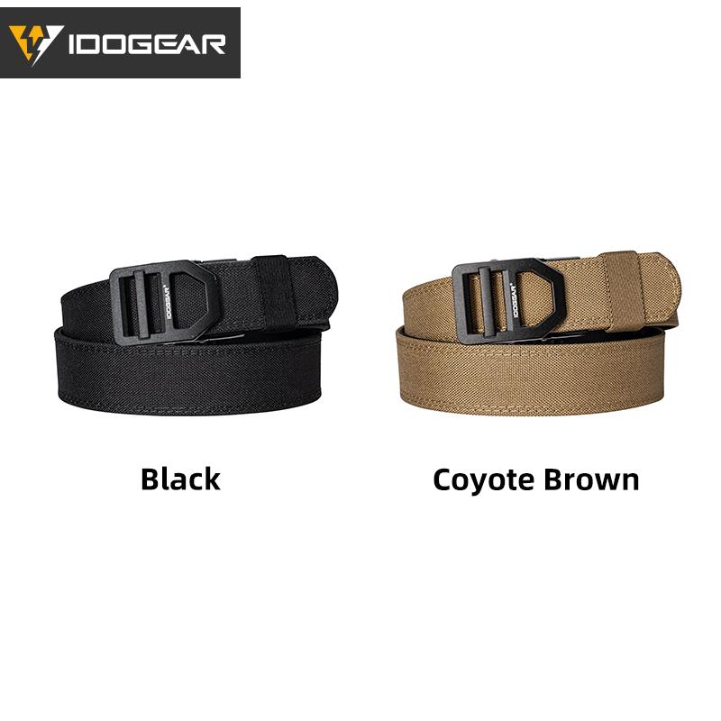 IDOGEAR 1.5" Tactica Belt EDC Nylon Ratchet Belt for Mens CCW Belts 3434