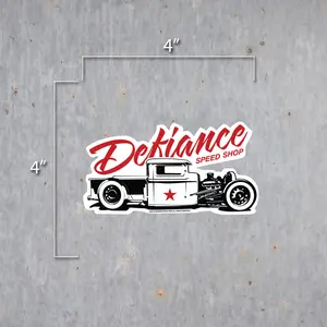 Defiance Roadster Pickup Vinyl Sticker