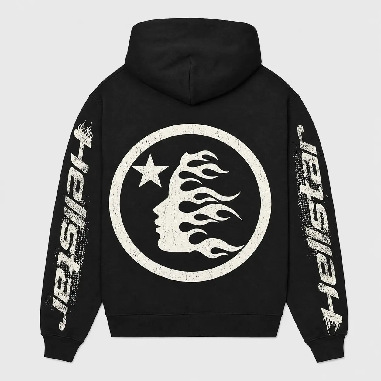 Hellstar Speed Hoodie Black/White (Overseas Exclusive 2023)
