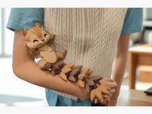 Chipmunk Cuddler - 3D Printed Articulated Fidget