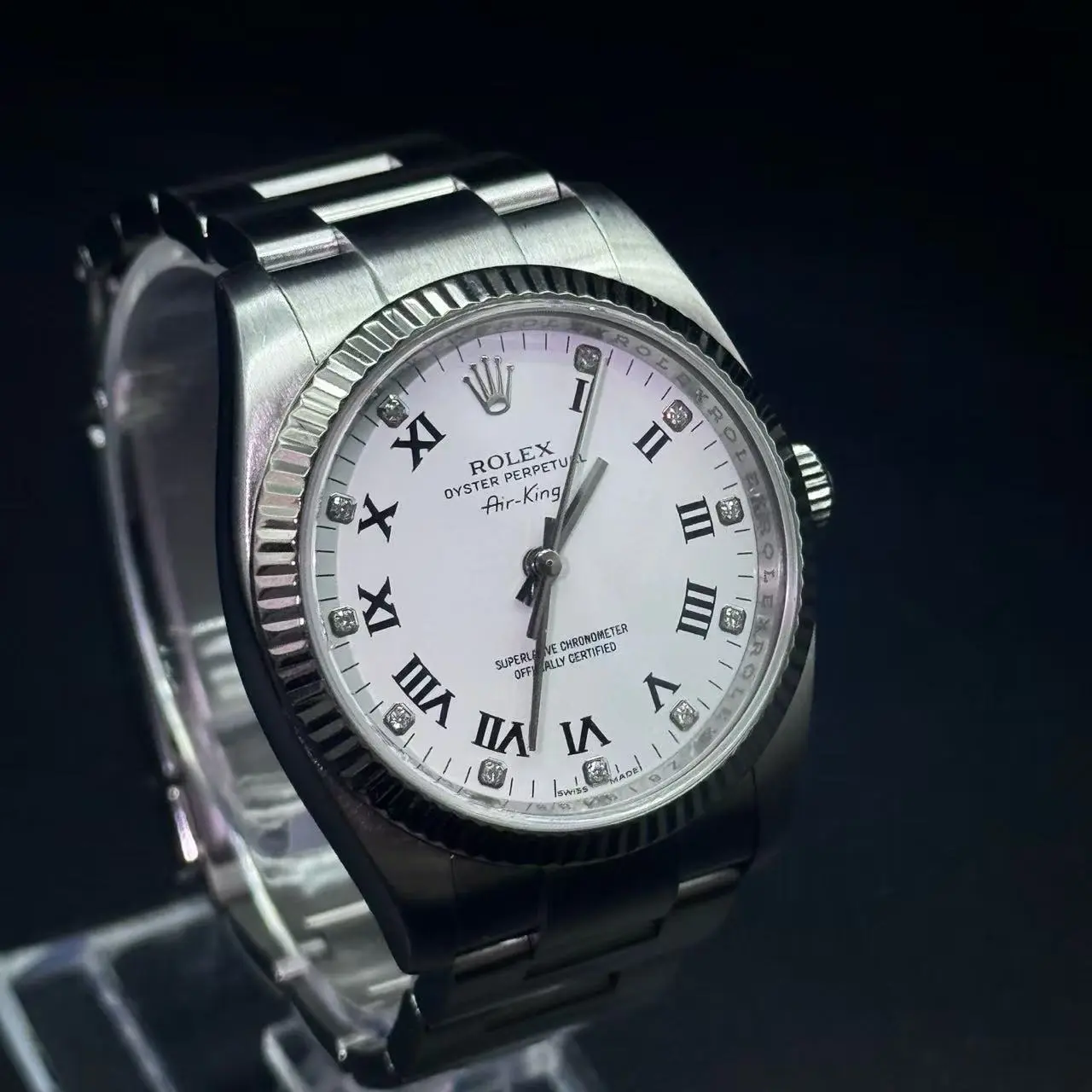 Pre-owned Rolex Air King Luxury Watch