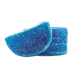 5 lbs. Blue Razzberry Fruit Slices Gummy Candy Assortment - 90 Pc.