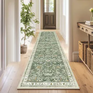 Modern Light Luxury Long Hallway Runner Rug, Easy Care Balcony Entrance Mat, Soft Bedroom Bedside Carpet, Outdoor Decor, Decorative Area Rug