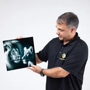 12x12in HD Metal print wall mount Decor Pack Poster Aluminium Poster Aluminium