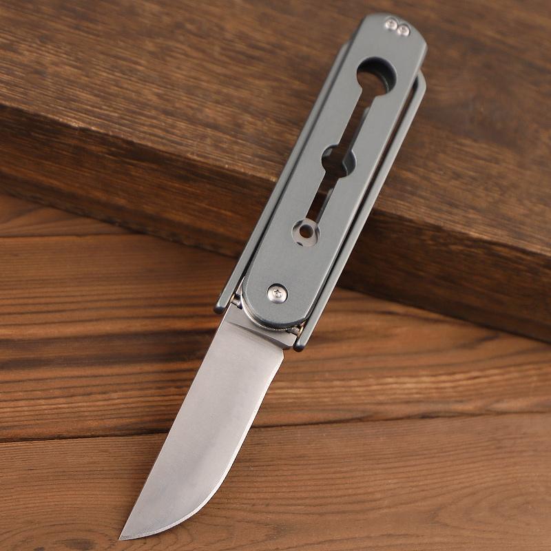 Multifunctional camping knife, portable sharp fruit knife, aluminum alloy handle, perfect for home kitchens and camping, the best choice for holiday gifts.