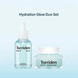 DIVE IN Hydration Glow Duo Set | Affordable Hydrating Skincare with Serum + Soothing Cream