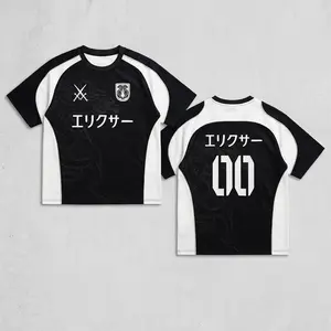 Luffy Zoro Jersey Mesh Harajuku Dragon Totem Sports Breathable Lightweight Fabric Baseball Jerseys Sports Shirt Unisex Relaxed Fit Front Closure