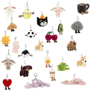 Jellycat Bag Charm Plush Toy – Kawaii Keychain for Handbags, Cute Outfit Accessory, Trending Gift 2026