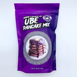 Ube Buttermilk Pancake and Waffle Mix - Just add water - 1 lb bag Baking Traditional