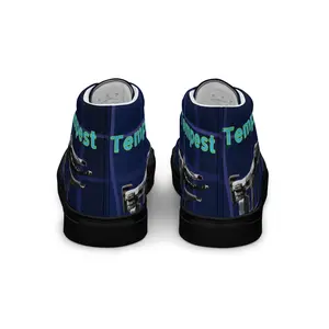 Women’s Arc Raider Tempest High-Top Rubber Athletic Training Sneakers - Comfortable Everyday Walking Shoes