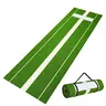 VEVOR 10x3 ft Softball Pitching Rubber Mat - Standard EVA Foam, PP Grass Polypropylene Material, Roll-Up Antislip, Fade-Resist Lines, Floor-Safe Backing, Stable Footing Training Aid for Pitchers (Indoor/Outdoor Practice Green)