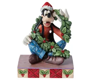 Disney Traditions Goofy Christmas Holiday Figurine