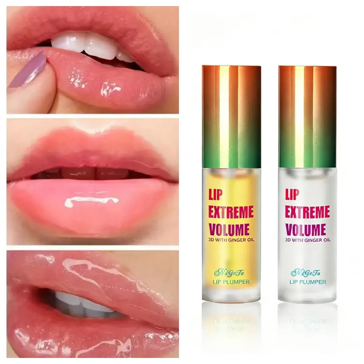2026 Long Lasting Lip Plumper Oil Serum - Hydrating Lip Balm - Instant Volumizing Essence Oil - Increases Elasticity Repair Lip Fine Lines - Moisturizing Sexy Lip Balm - Lip Care Products for All Occasions Makeup - Cosmetic
