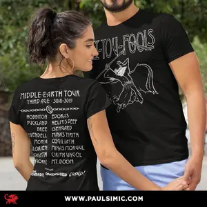 Middle Earth Tour - Fly You Fools - T-Shirt | Wizard Long Sleeve Shirt | Sweatshirt | Hoodie