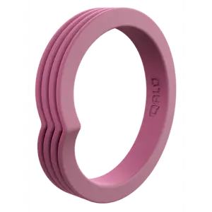 Women's Stackable Peak Silicone Ring