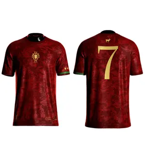 The Siu 7 Red Retro Soccer Jersey WC26, GOAT Legend Football Shirt, Premium Quality Fan Edition, Vintage Football Kit, Detailed Number 7 Design, Breathable Sportswear for Men Women Youth, Classic Soccer Gift Collection