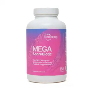 Mega Sporebiotic Probiotic - 180 Capsules (Microbiome Labs)