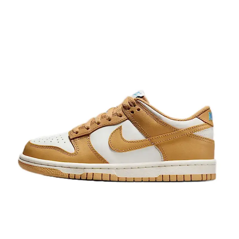 Nike Dunk Low 'Honeycomb' Leather Training Sneaker for Youth & Women, Versatile Low-Top for Daily Fashion & Lifestyle