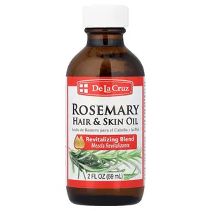 De La Cruz Rosemary, Hair & Skin Oil, 2 fl oz (59 ml)