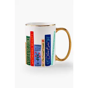 RIFLE PAPER CO - Book Club Porcelain Mug