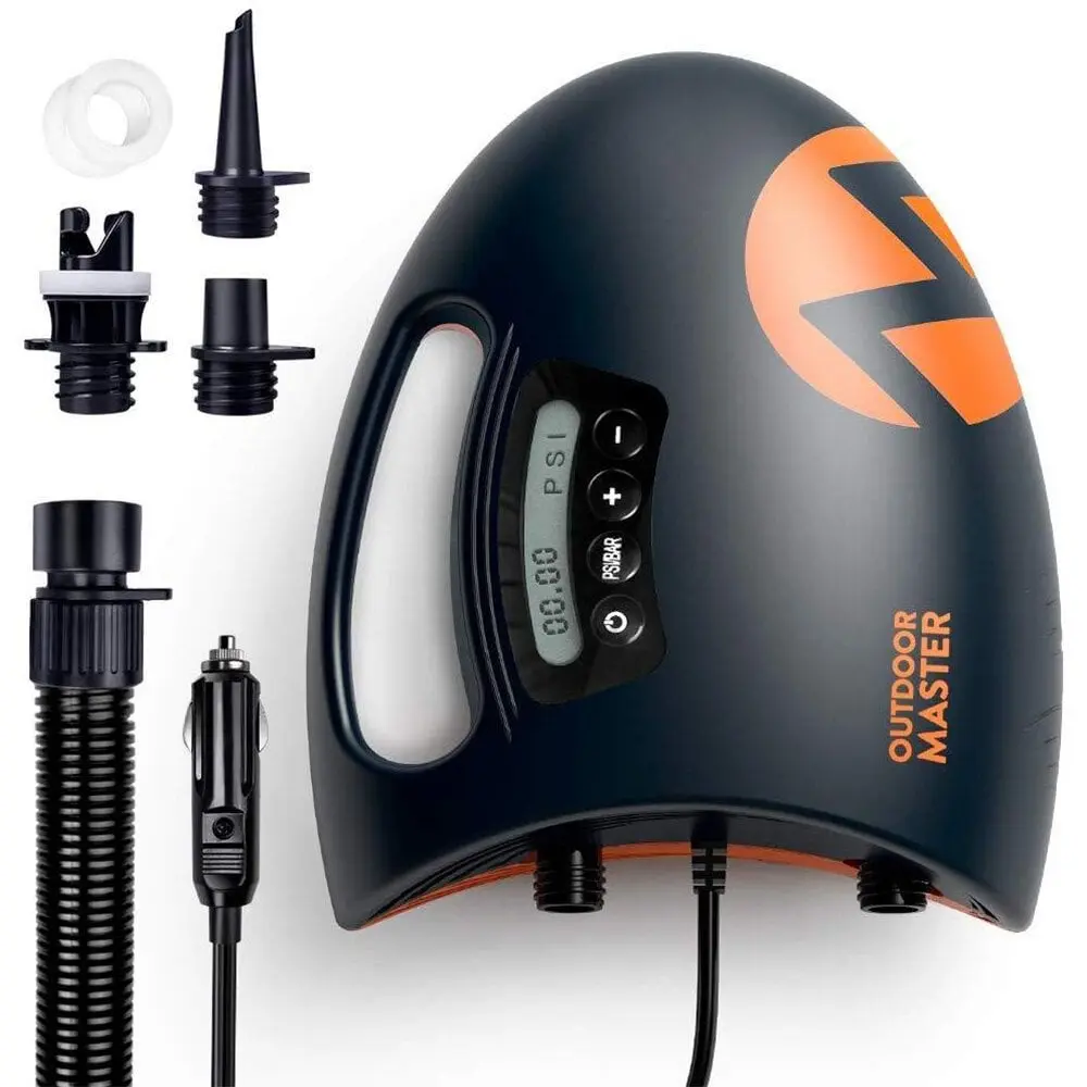 Outdoor Master 20Psi- 12V Electric iSUP Paddle Board Pump