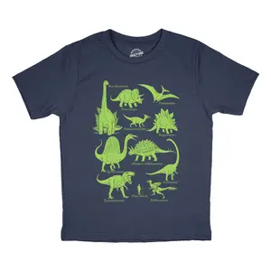 Youth Funny T Shirts Dinosaurs And Human Dino Snack Sarcastic Tee For Kids Funny T Shirts Funny Dinosaur Short Sleeve Novelty Tees for Kids Navy -
