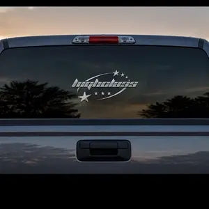 Durable Vinyl Universal Car Sticker - Easy Installation, Indoor/Outdoor Use, Car & Truck Compatibility for Vehicle Exterior Decoration & Personalization